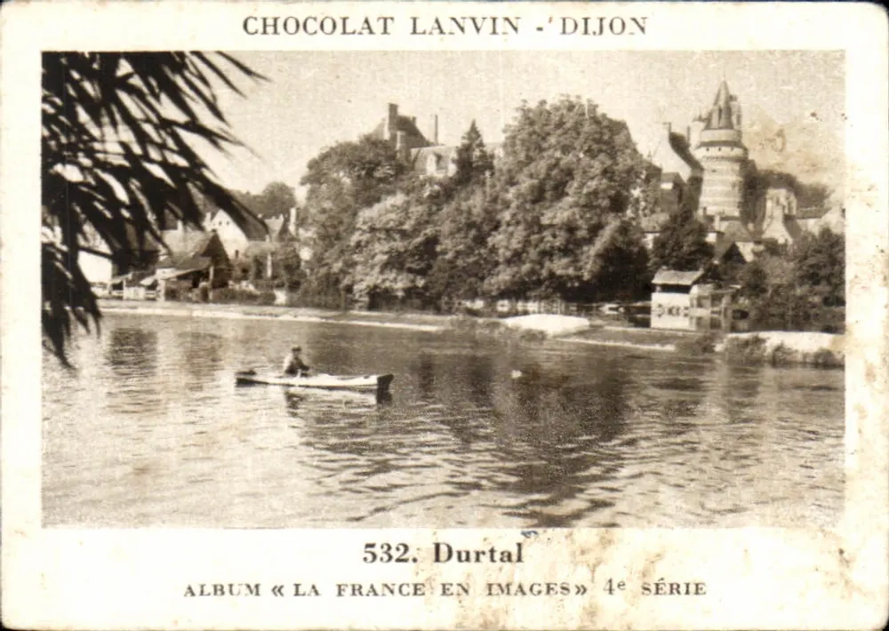 Durtal — Dijon — Album « A França em Imagens » 4ª série - Frente