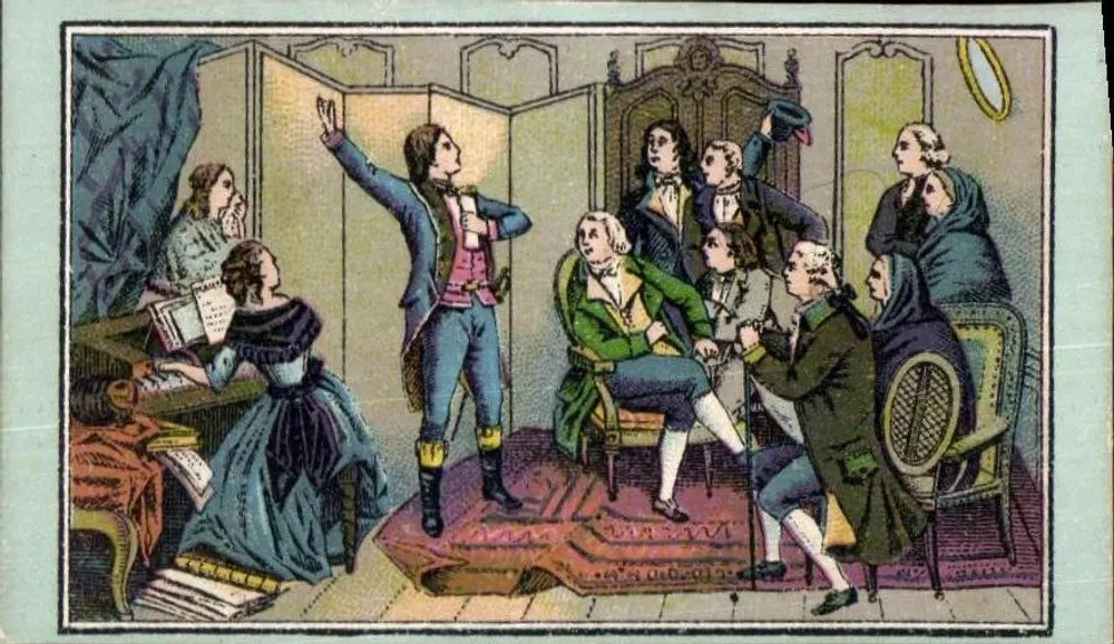 Die Marseillaise — Von Rouget-de-Lisle — Verlag Léon & Cie, Paris - Vorderseite