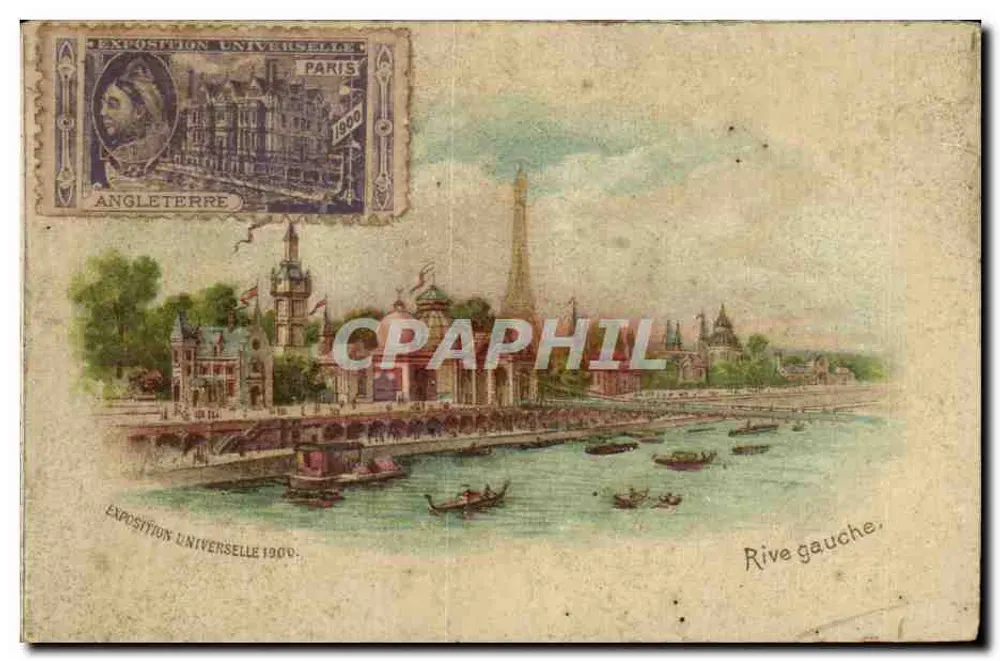 Exposition Universelle Paris 1900 — Rivage gauche — Éditeur non visible - Recto