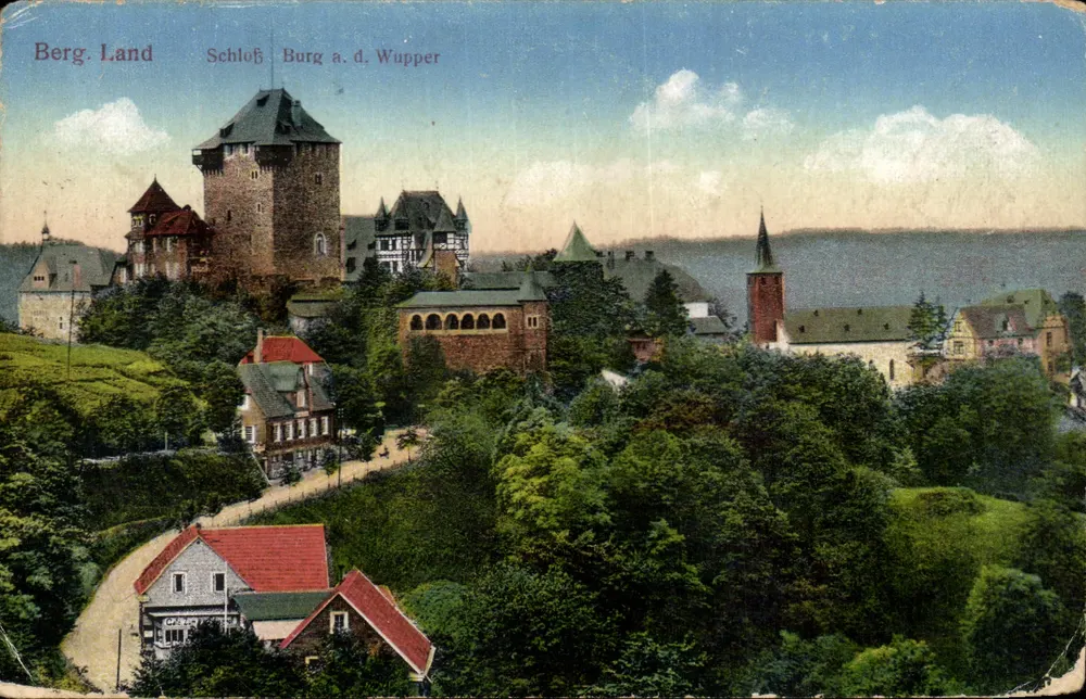 Schloss Burg a.d. Wupper — Berg. Land — editor não identificado - Frente