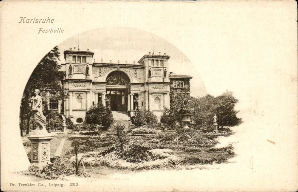 Karlsruhe — Festhalle — Dr. Trenkler Co., Leipzig 2312 - Voorkant
