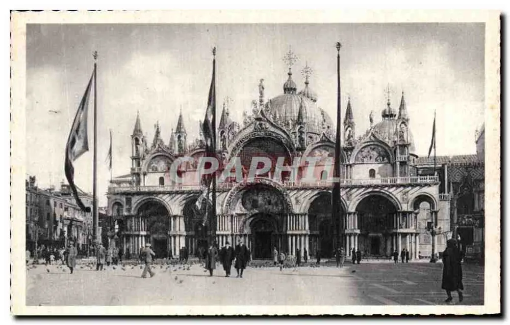 Veneza — Basílica de São Marcos — editor Cecamì, n°49 - Frente