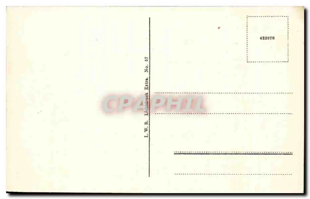 Berlim — Rathaus — I. W. B. Lichtsack Extra No. 67 - Verso