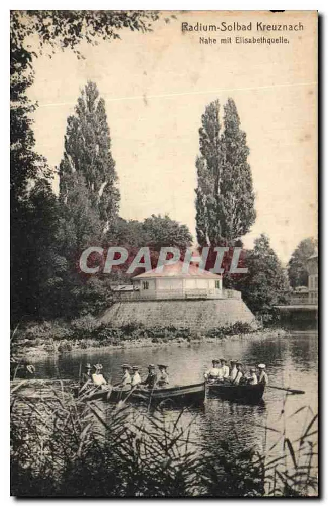 Radium-Solbad Kreuznach — Nahe mit Elisabethquelle — Fotografie Y. Fh. Dose & Söhne, Bad Kreuznach, Nr. 89 - Vorderseite
