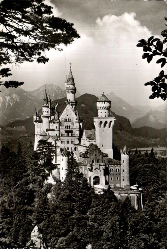 Schloss Neuschwanstein — Deutschland — Ausgabe von Verlag Franz Mitz - Vorderseite