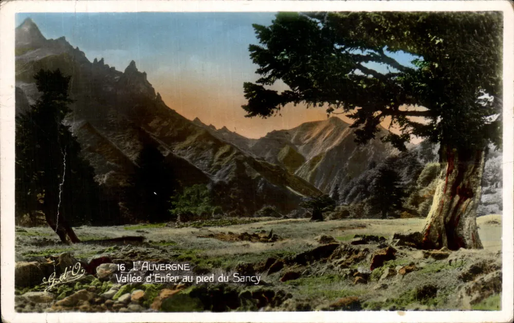 Auvergne — Tal der Hölle am Fuße des Sancy — G. di O, n°16 - Vorderseite