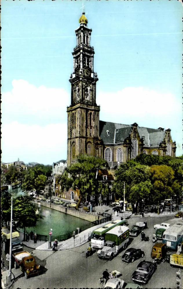Amsterdam — Westertoren — B. Dhéran, Seriennummer nicht sichtbar - Vorderseite