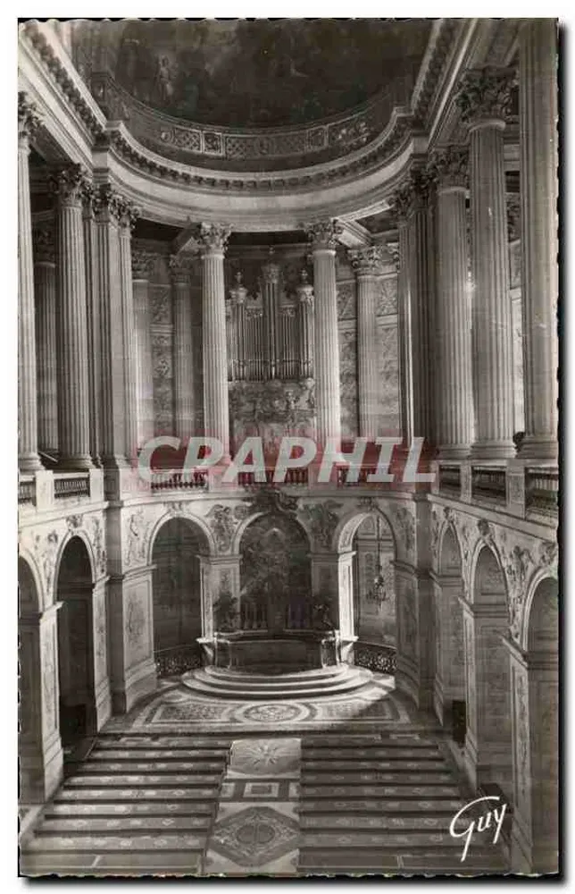 Versailles - Innenansicht der Kapelle — A. LECONTE, Ed. d'Art GUY, Paris - Vorderseite