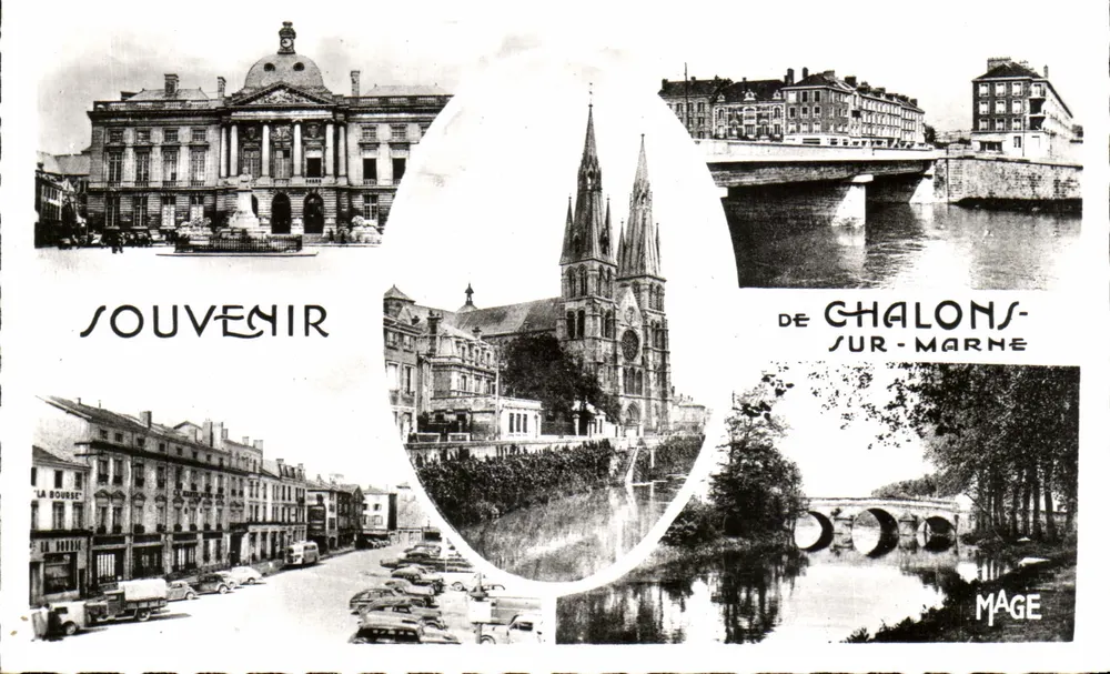 Chalons-sur-Marne — Lembrança — Edição Mage - Frente
