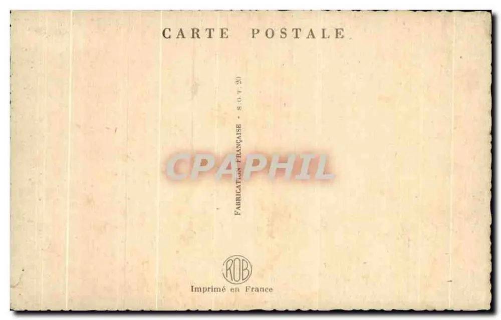 Paesaggio rurale con chiesa — editore ROB, serie S.O.T. 20 - Verso