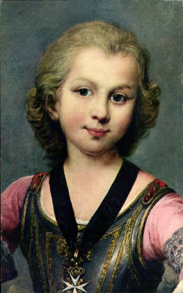 Porträt von Pierre-Claude de Gueidan — Museum von Aix-en-Provence — Herausgegeben vom Nationalen Komitee für Kindheit - Vorderseite