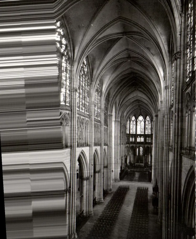 Troyes — Grande Nef de la Catedral — editada por Les Amis de la Catedral - Anverso