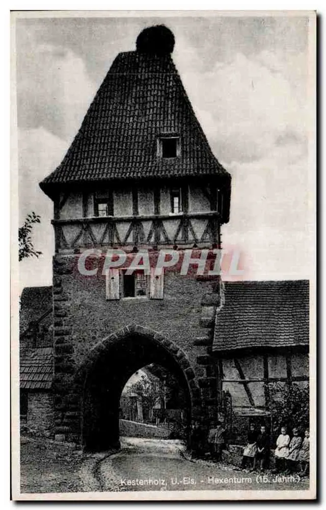 Kestenholz, U.-Els, Hexenturm (16. Jahrh.) — Verlag: Korr's Großverlag, Schwabach, n° 87/44 - Vorderseite