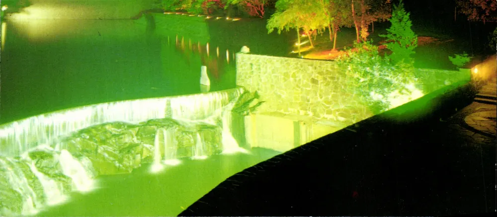 Cwm Rheidol Dam by Night — Cwm Rheidol, St. Ives, Huntingdon — Colourmaster International ABY 226 - Voorkant