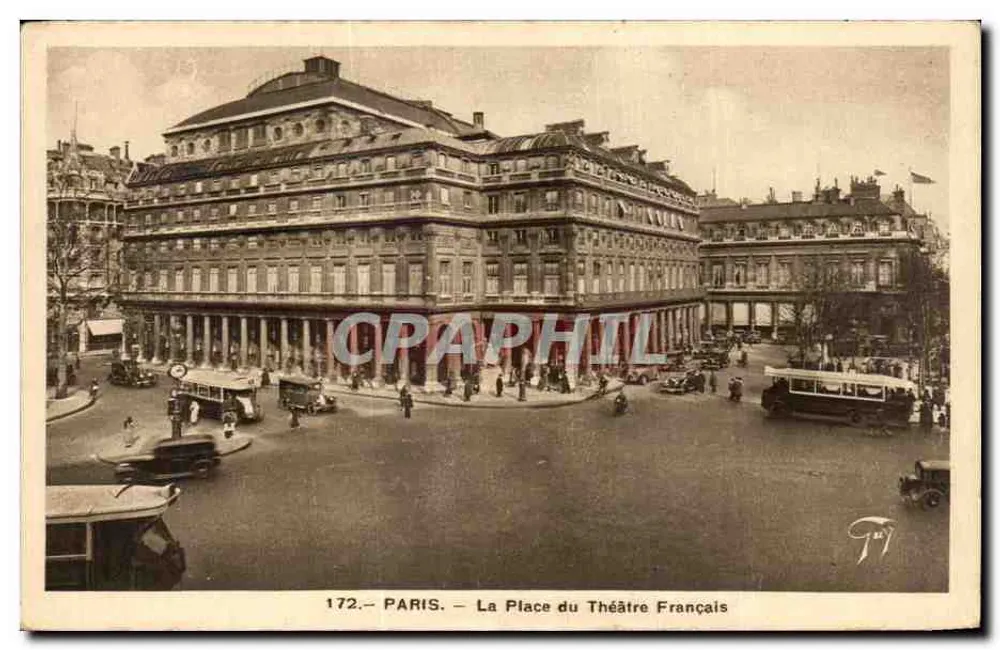 Paris — Place du Théâtre Français — Verlag Fun - Vorderseite