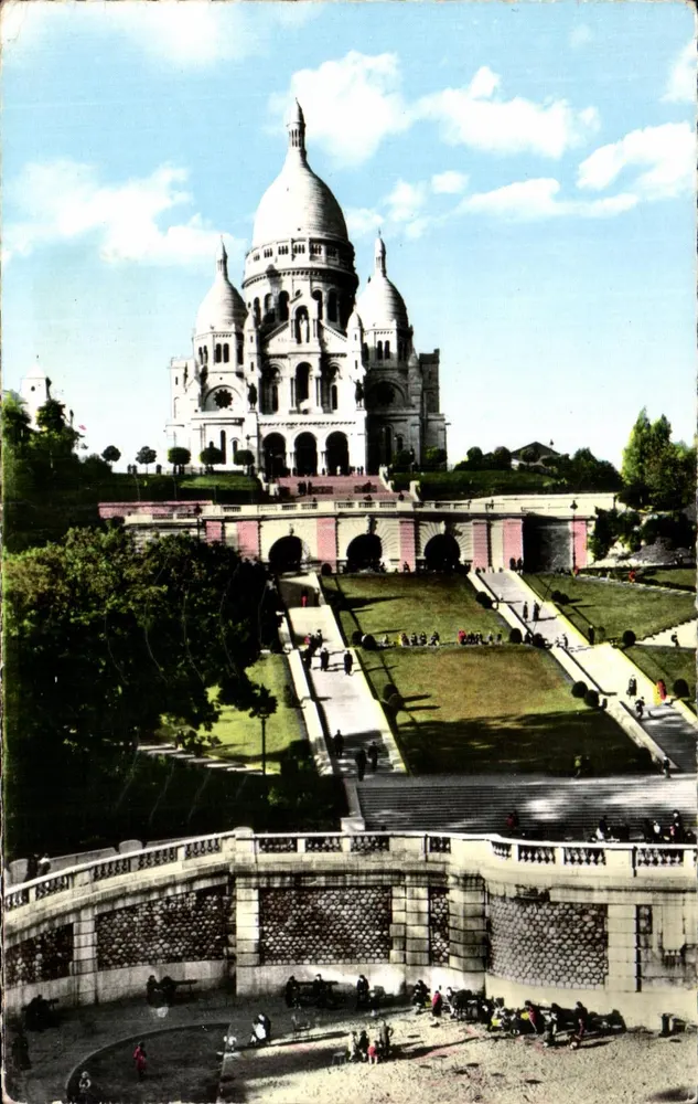 Der Sacré-Cœur — Paris — Editions du Globe, Nr. 2 - Vorderseite