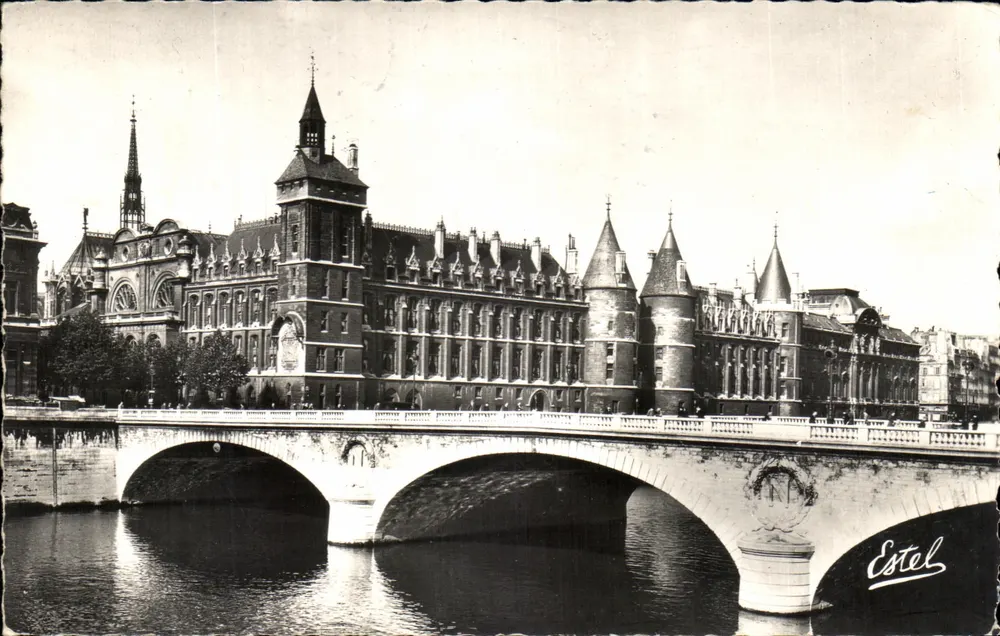 Pont au Change und Palais de Justice — Paris — Verlag Estel, Nr. 219 - Vorderseite