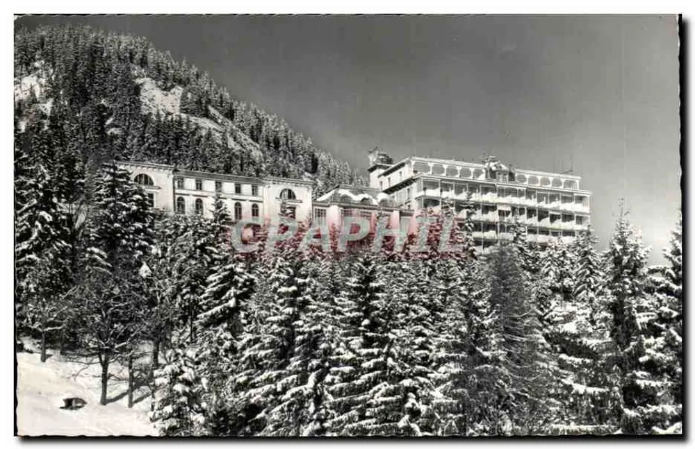 Leyssin — Hotel Mont-Blanc — Photo Nicca, Leyssin - Frente