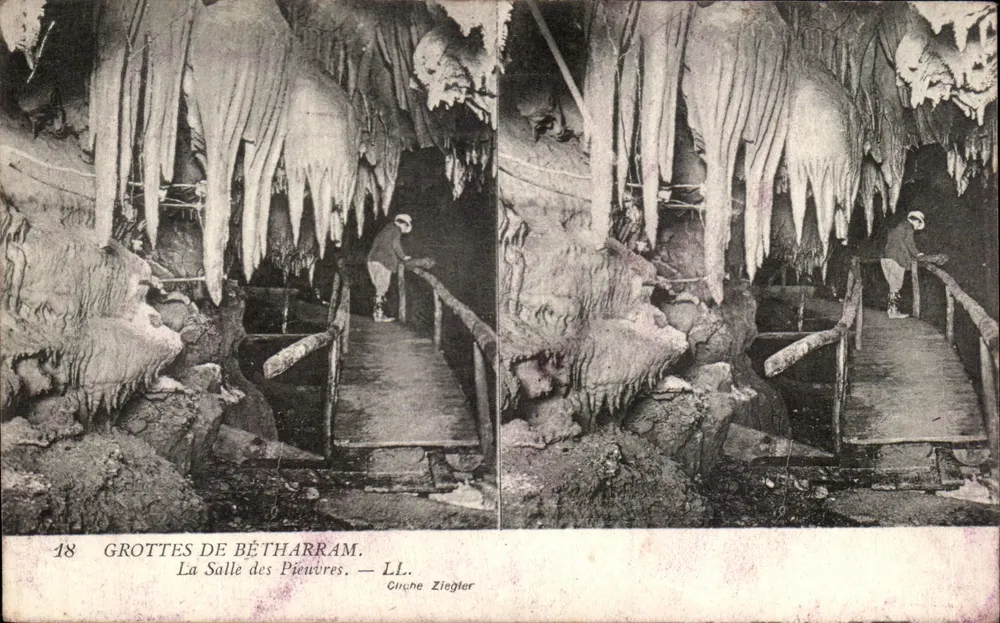 Grutas de Bétharram — La Sala de las Pulposas — Cirche Ziegler, n°18 - Anverso