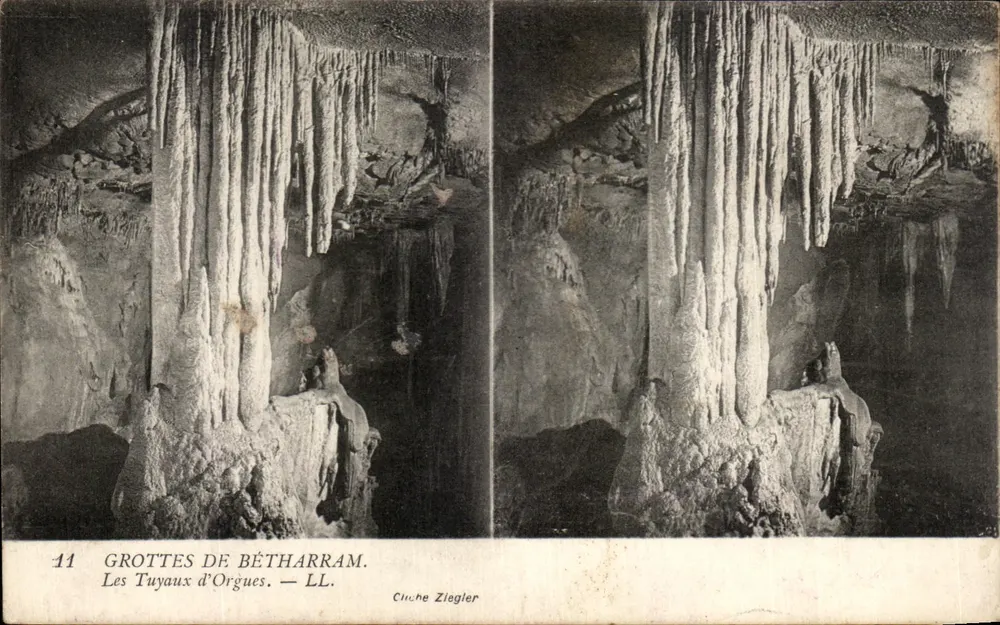 Grotten van Bétharram — De Orgelpijpen — Cliche Ziegler, n°11 - Voorkant