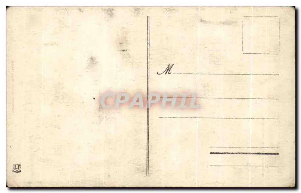 Lourdes — A Gruta e a Basílica — Editor Labouine, Toulouse, n° 819 - Verso