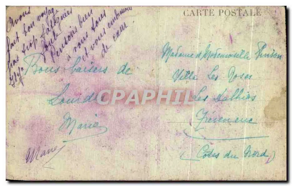 Lourdes — Die Basilika und die Grotte — Verleger unbekannt, Nr. 88 - Rückseite