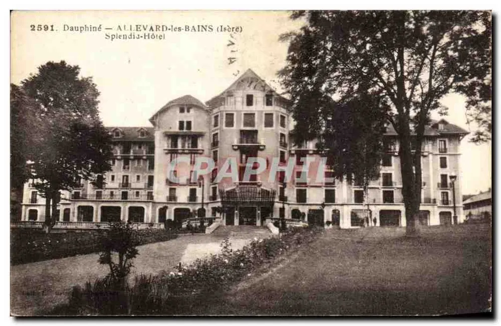 Atlevarc-les-Bains (Isère) — Splendiu-Hôtel — Dauphiné — n°2591 - Voorkant