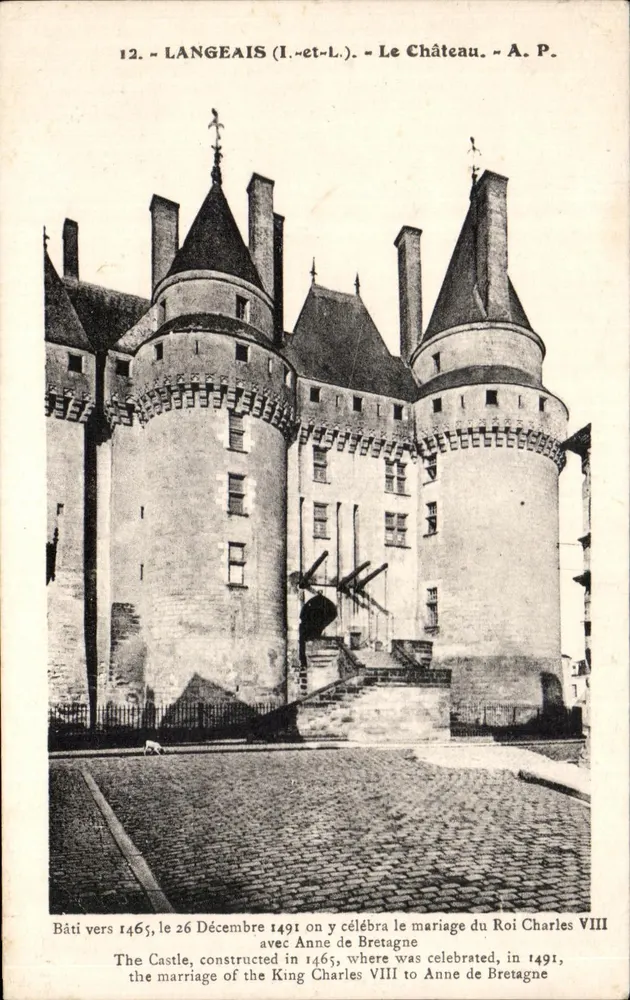 Langeais (Indre-et-Loire) — Le Château — A.P. n°12 - Awers