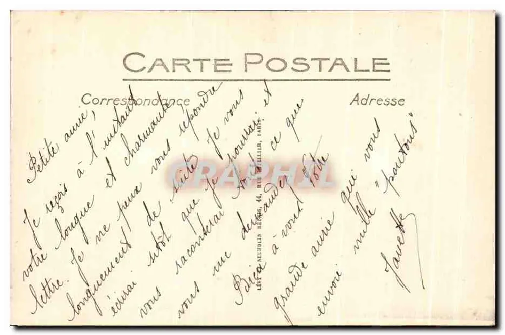Saint-Gaudens (H.-G.) — Rathaus und Boulevard du Midi — Edition Cames, Journaux - Rückseite