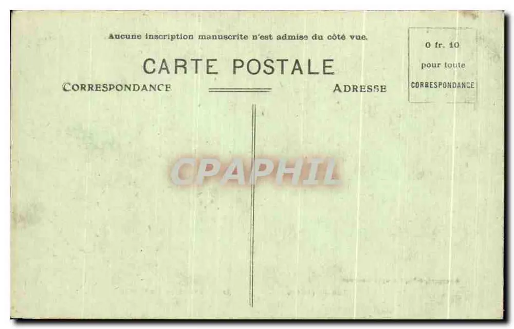 Lourdes — A Gruta — Sireygeol, édit., Limoges-Lourdes - Verso