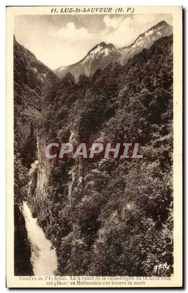 Abismo da Escada — Local exato da catástrofe de 13 de Agosto de 1928 — Edição Ski-Palasset, n°11 - Frente