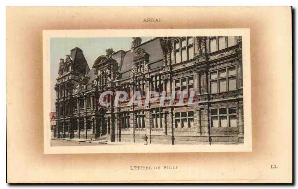 Arras — O Hotel de Ville — LL - Frente