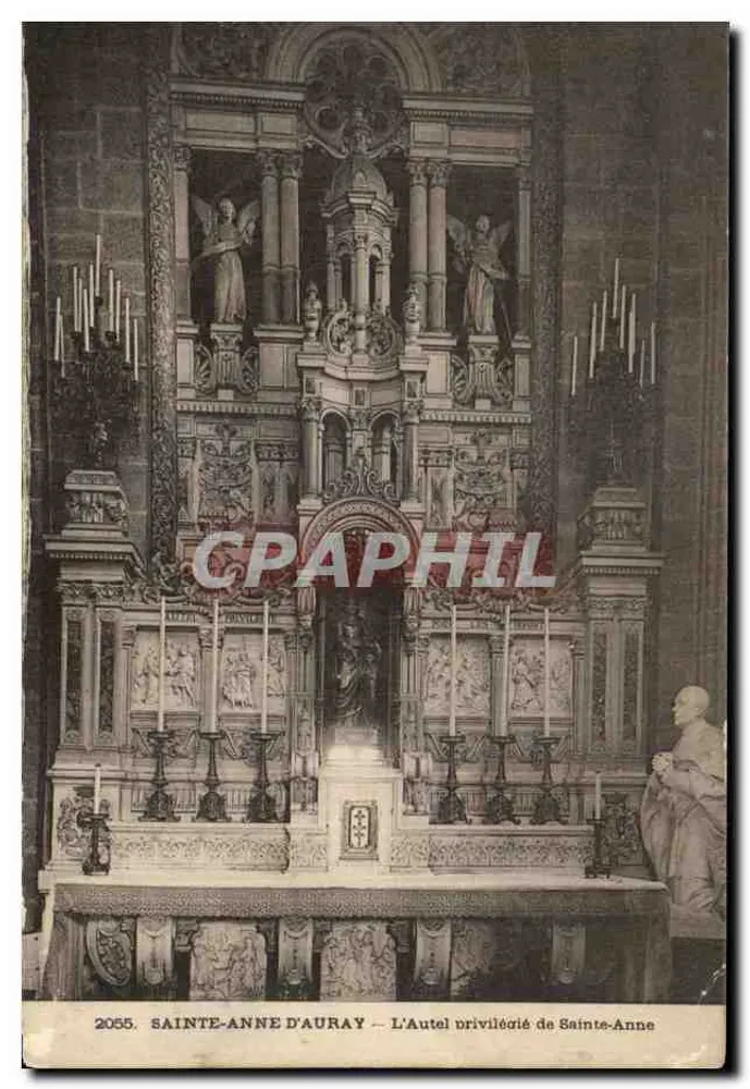 Sainte-Anne d'Auray — Der Privilegierte Altar von Sainte-Anne - Vorderseite