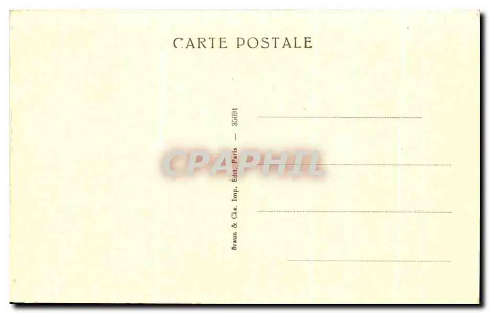 Puvís de Chavannes — O Sono — Braun & Cie, Paris - Verso