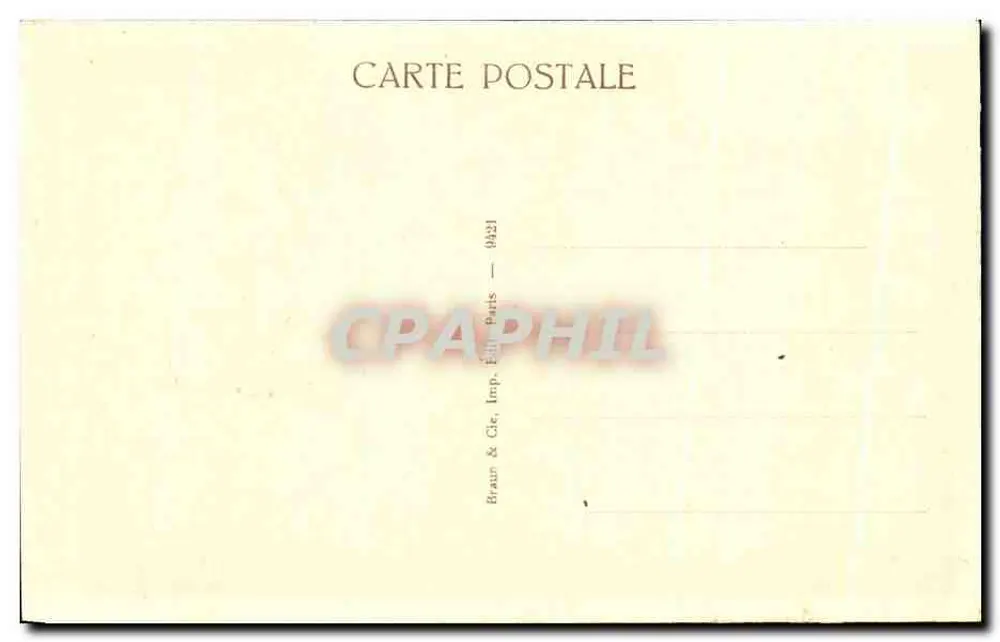 Manda Lamétrie Fermière — Museu do Luxembourg — editor Roll, n°75 - Verso