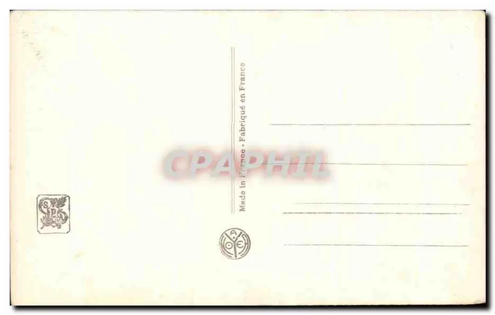 Cagnes — Recuerdo — Salón de París H. Levasseur n°5280 - Reverso
