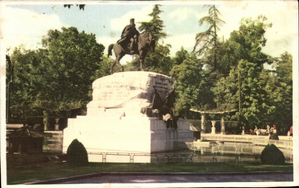 Madrid — Retiro — Statue des Generals Martínez Campos — Verleger MAYFF, n°88 - Vorderseite