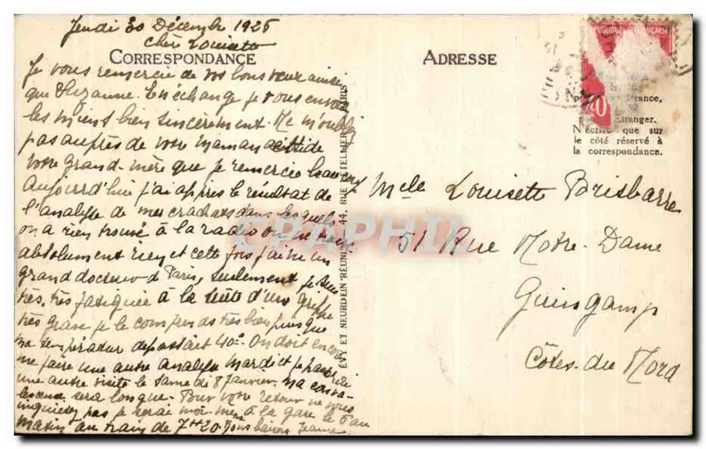 Marseille - Die Aufzüge und Notre-Dame de la Garde - Selecta - LL - Rückseite