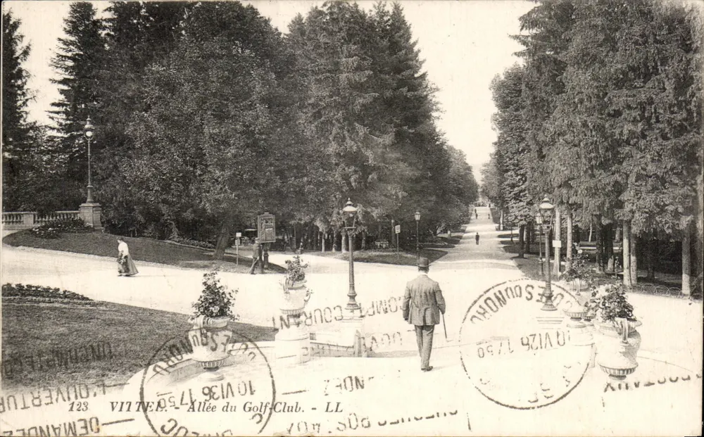 Vittelet — Allée des Golfclubs — Verlag Demande 123 - Vorderseite