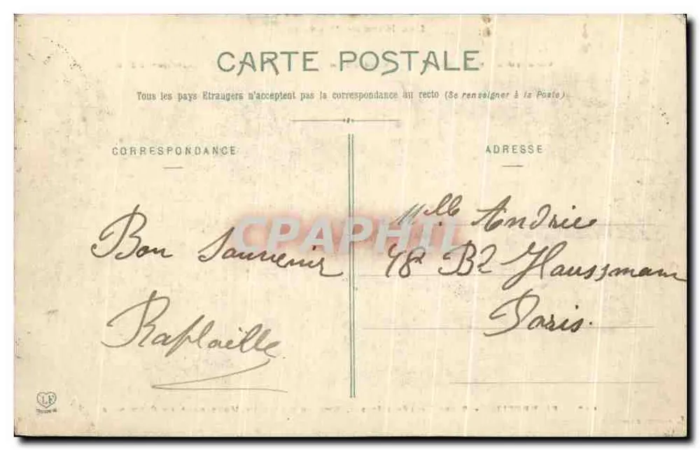 Pikas von Viscos und Berge von Cauterets — Hautes-Pyrénées — Phototyp & Labouche Frères, Toulouse, n°445 - Rückseite