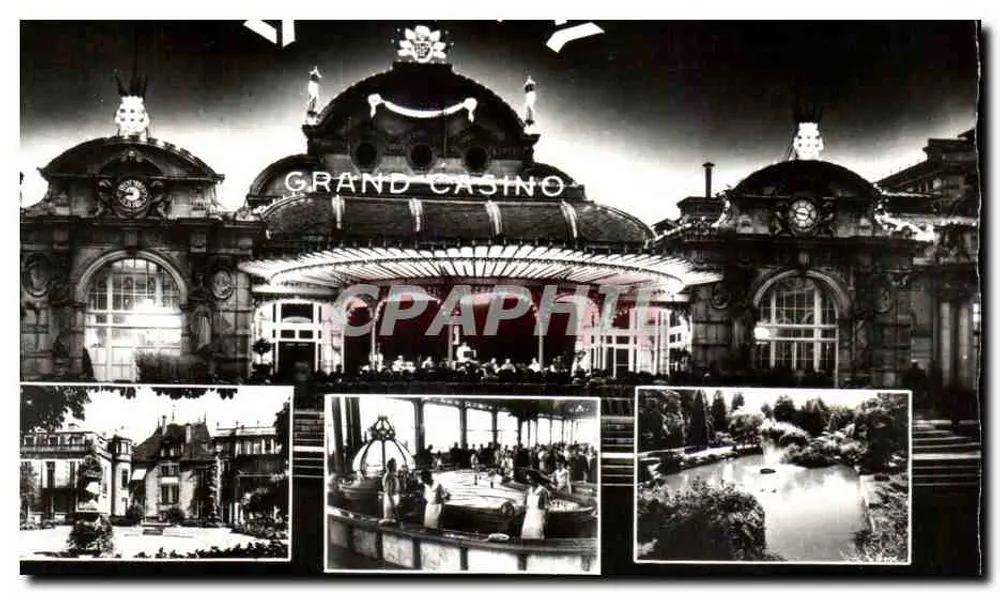 Großes Casino von Vichy — Pavillon Sôvigné und Schwannenteich — Editionen des Rathauses - Vorderseite