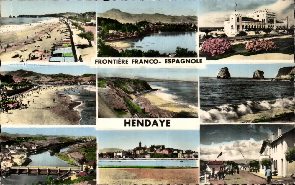 Französisch-spanische Grenze — Hendaye — Réal-Photo n°147 - Vorderseite