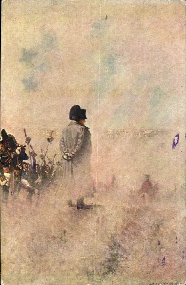 Napoleão diante de Moscou — aguardando a delegação dos boyards — G. Verestchaguine - Frente