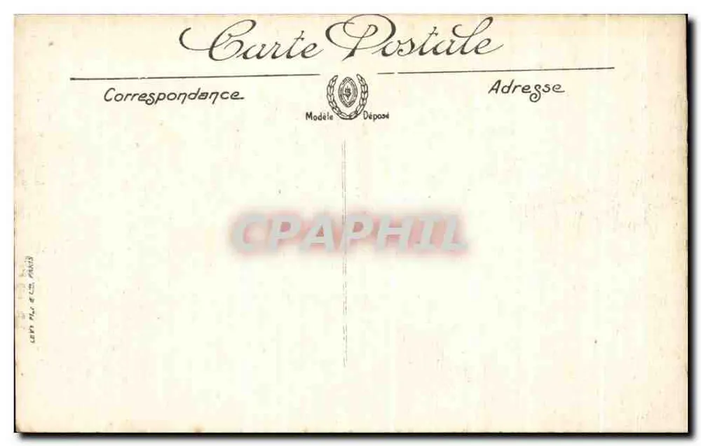 Rota e Ferrovia de PIERREFITTE a CAUTERETS — O Limaçon — LL - Verso