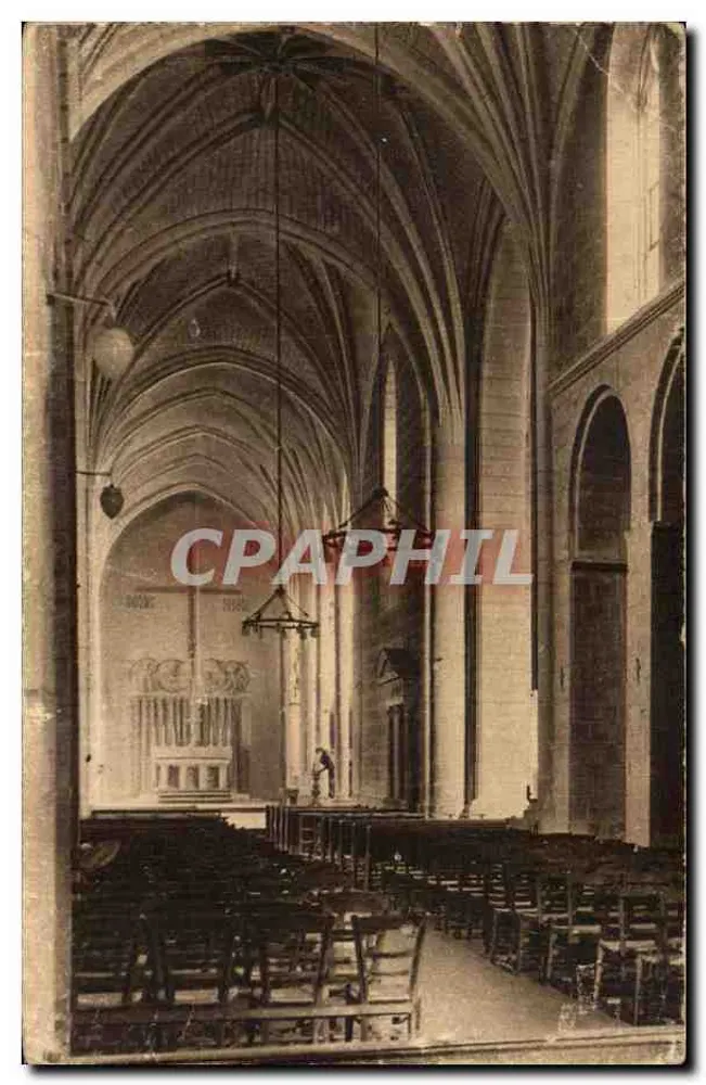 Interior da Igreja Abacial de Solesmes — Edição dos Amigos de Solesmes, n°12 - Frente