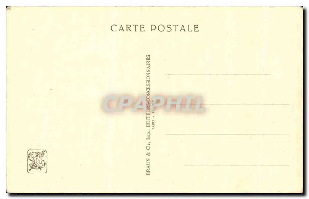 Tempel von Angkor — Internationale Kolonialausstellung — Paris 1931 - Rückseite