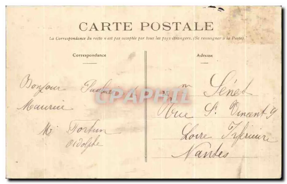 O Calvário - XIIª Estação — Pontchâteau — Fototipia Vassellier, Nantes - Verso
