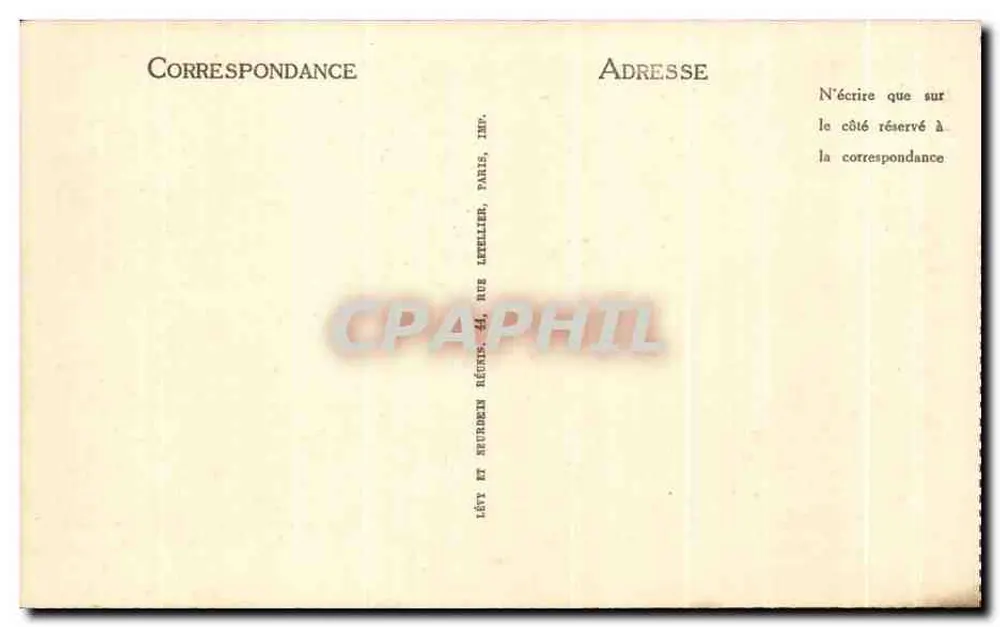 Lourdes - A Gruta — editor LL, n° 64 - Verso