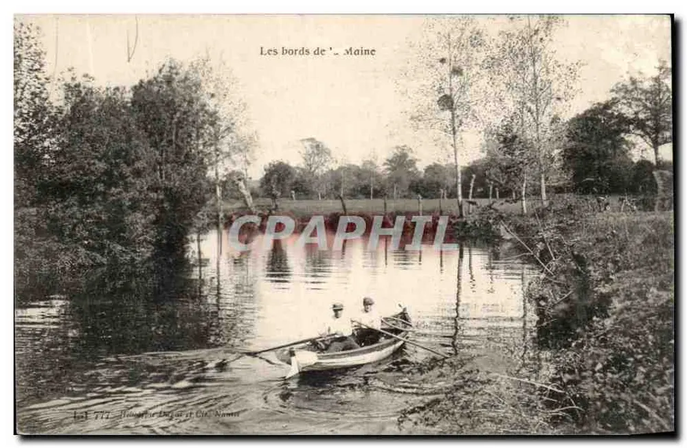 Margens da Maine — Fotografia Dugue e Cie, Nantes — n° 777 - Frente