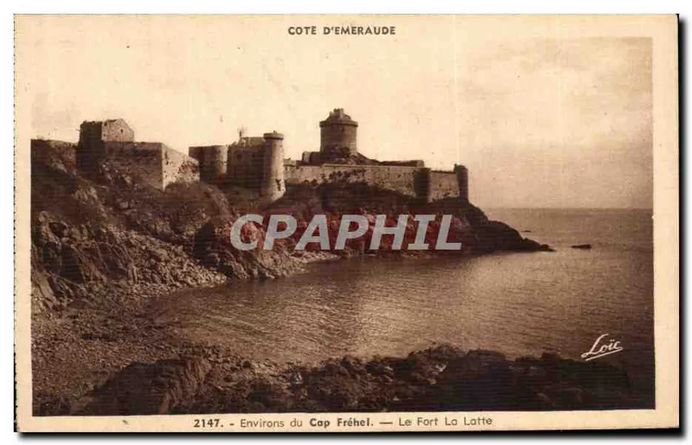 Cap Fréhel — Le Fort La Latte — Côte d'Émeraude — Édition Meéry, Rennes - Vorderseite